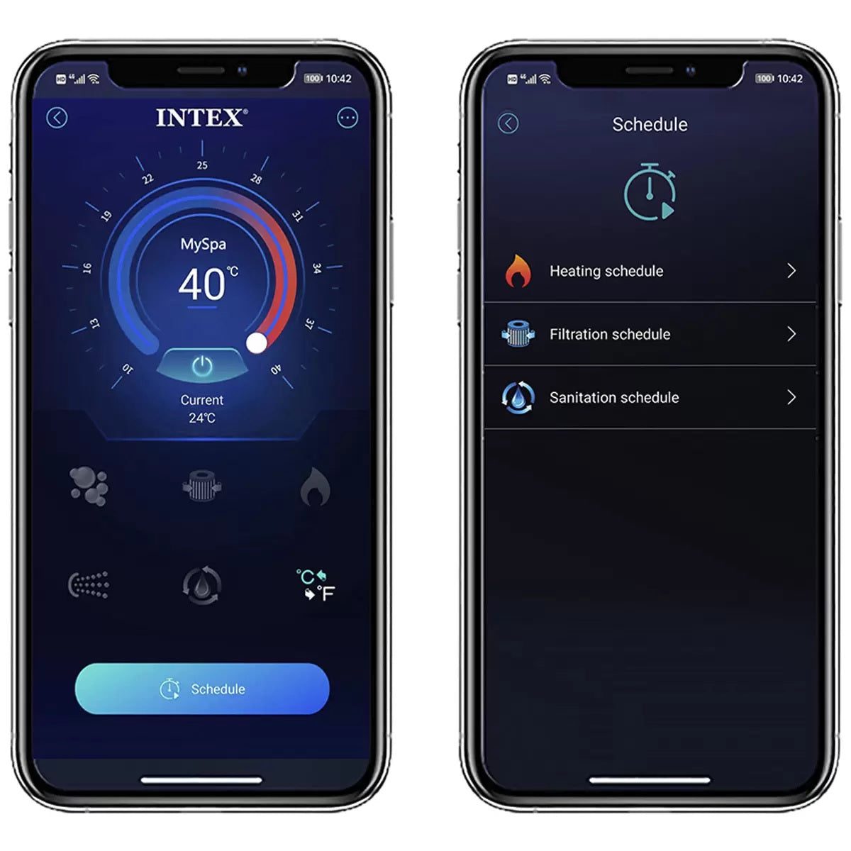 PureSpa Jet and Bubble Deluxe Spa 6 Person 28462