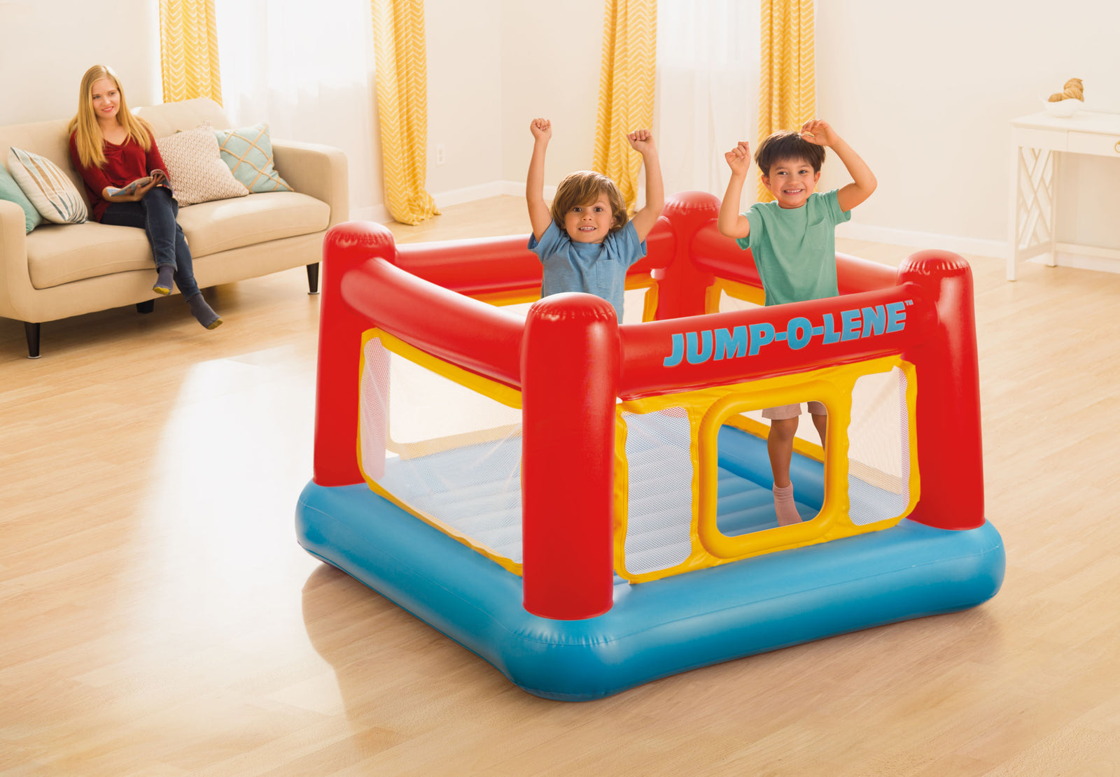 Jump-O-Lene Inflatable Bouncer Play House 48260