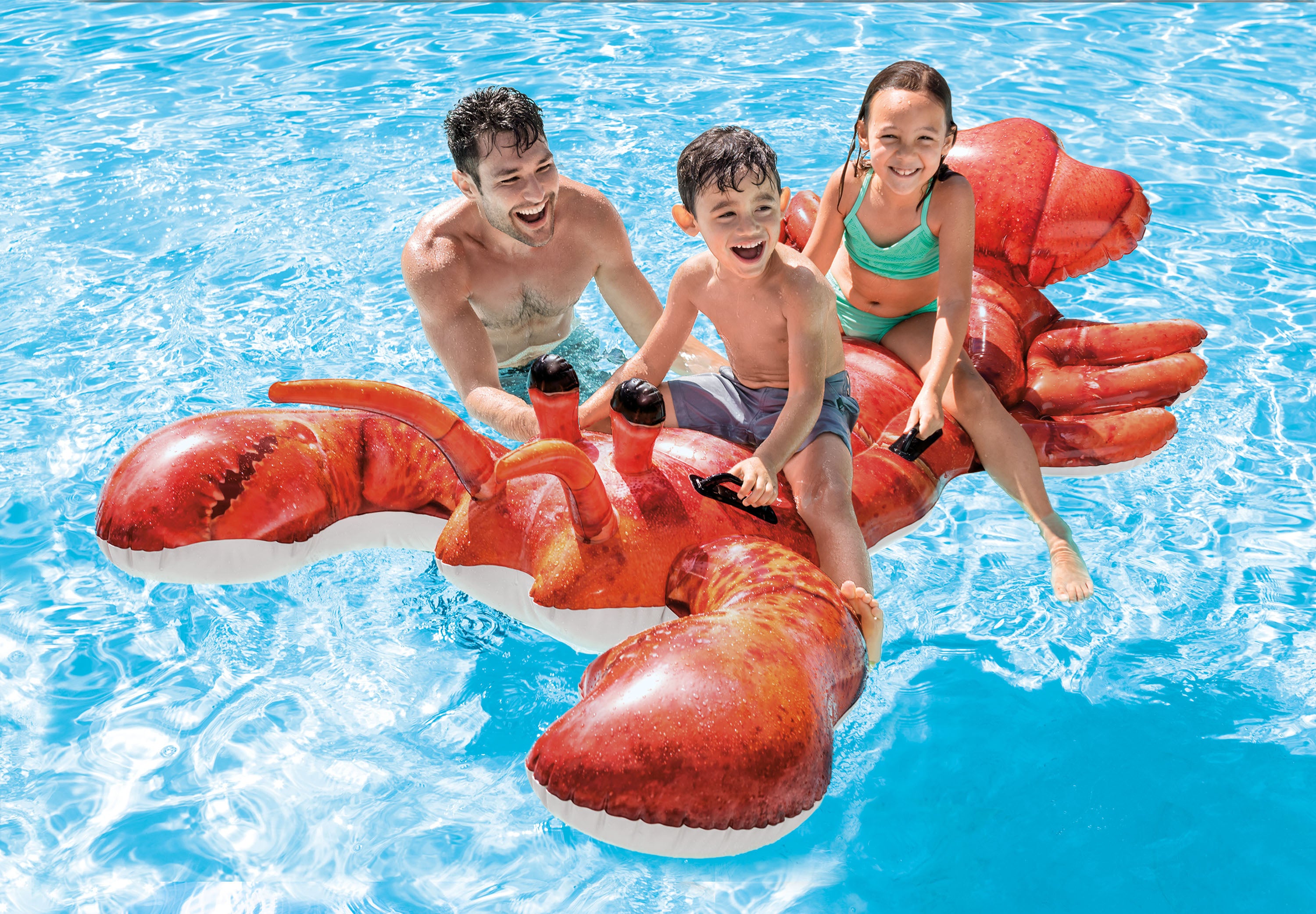 Giant Lobster Ride On Pool Inflatable 57533