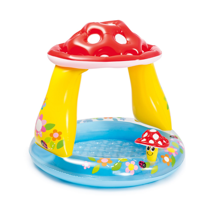Mushroom Inflatable Kiddie Pool 57114