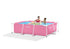 Pink Rectangular Frame Pool 28266