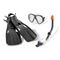 Mask Snorkel and Fin Set Reef Rider Set 55657