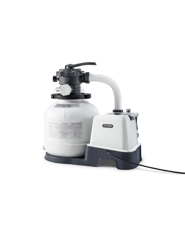Krystal Clear Sand Filter Pump and Saltwater Pool Chlorine System - 26676