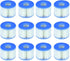 Intex Spa S1 Replacement Filter Cartridges 12 Pack 29001_6