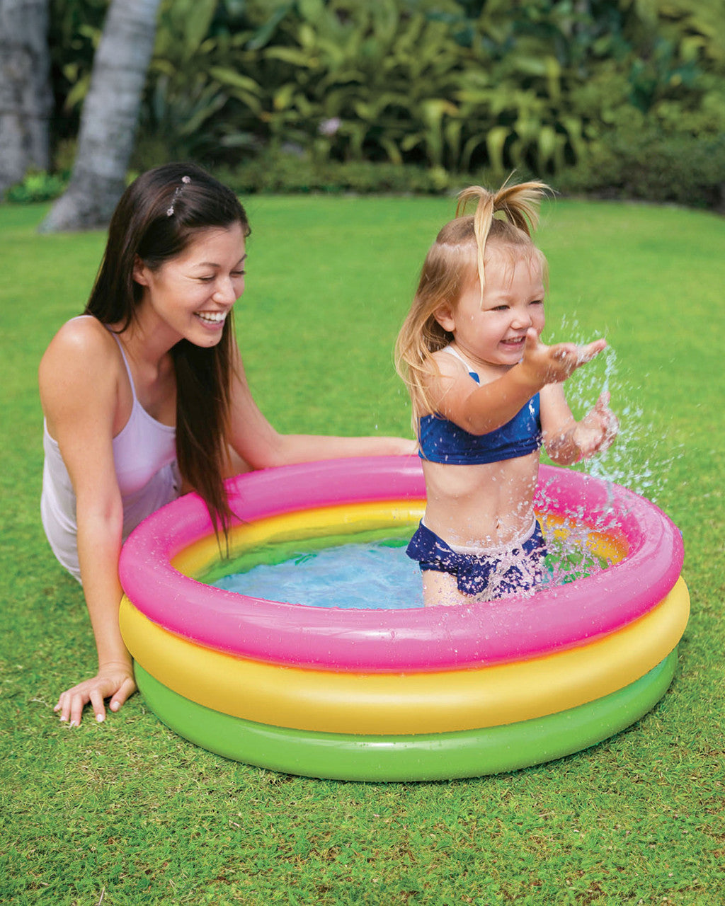 Sunset Glow Kiddie Pool 86cm x 25cm - 58294