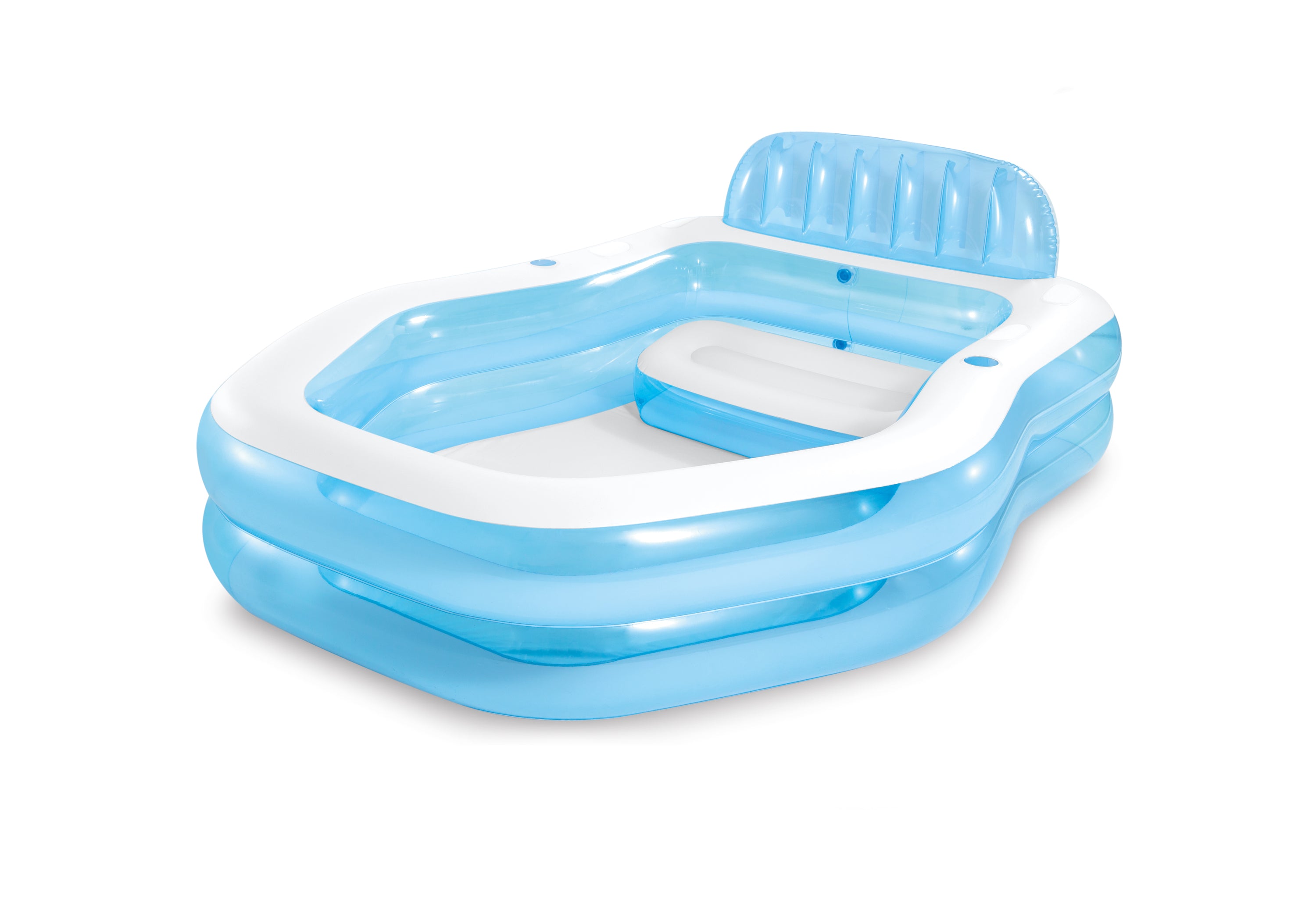 Sun Shade Swim Center Family Inflatable Pool 57186