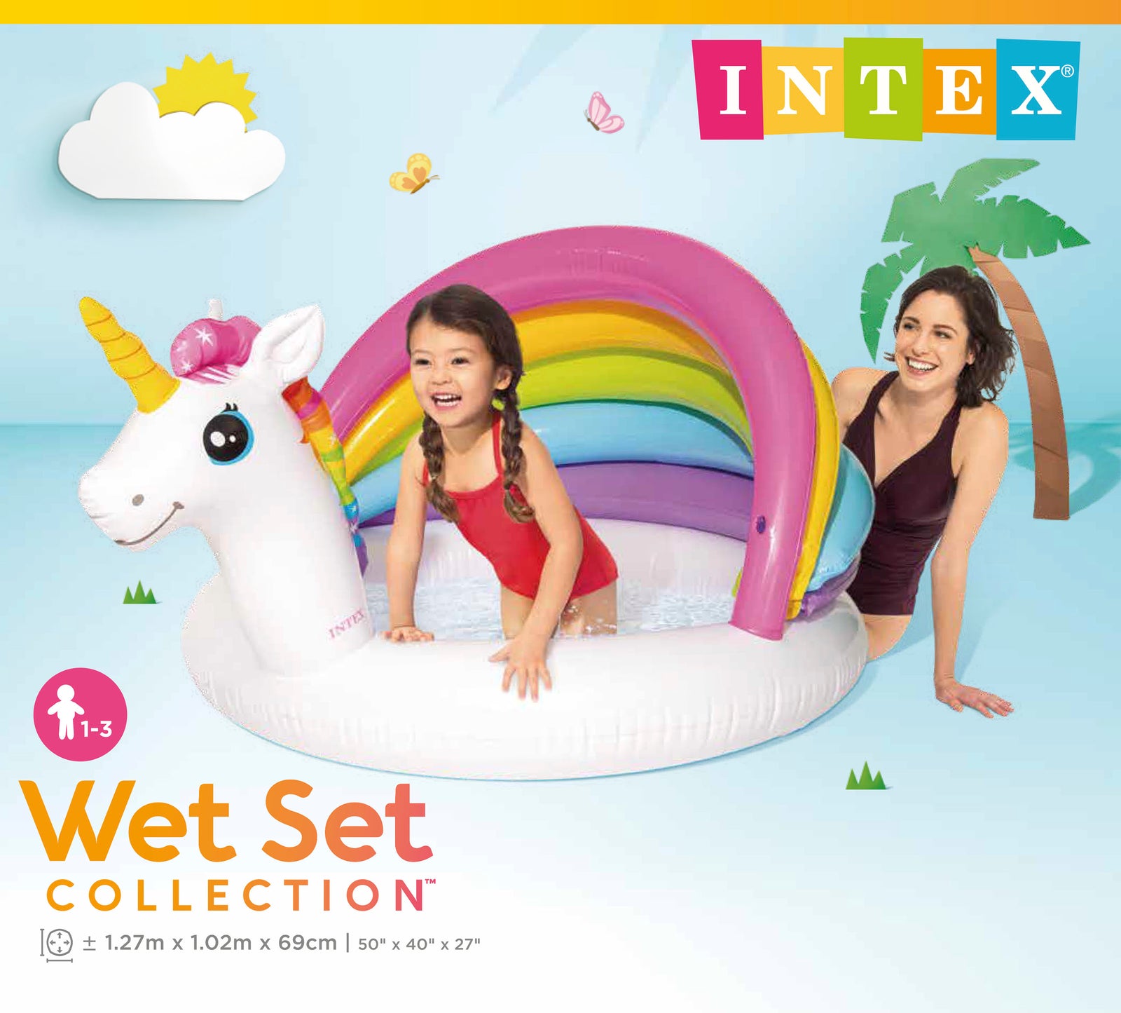 Unicorn Baby Pool 57113