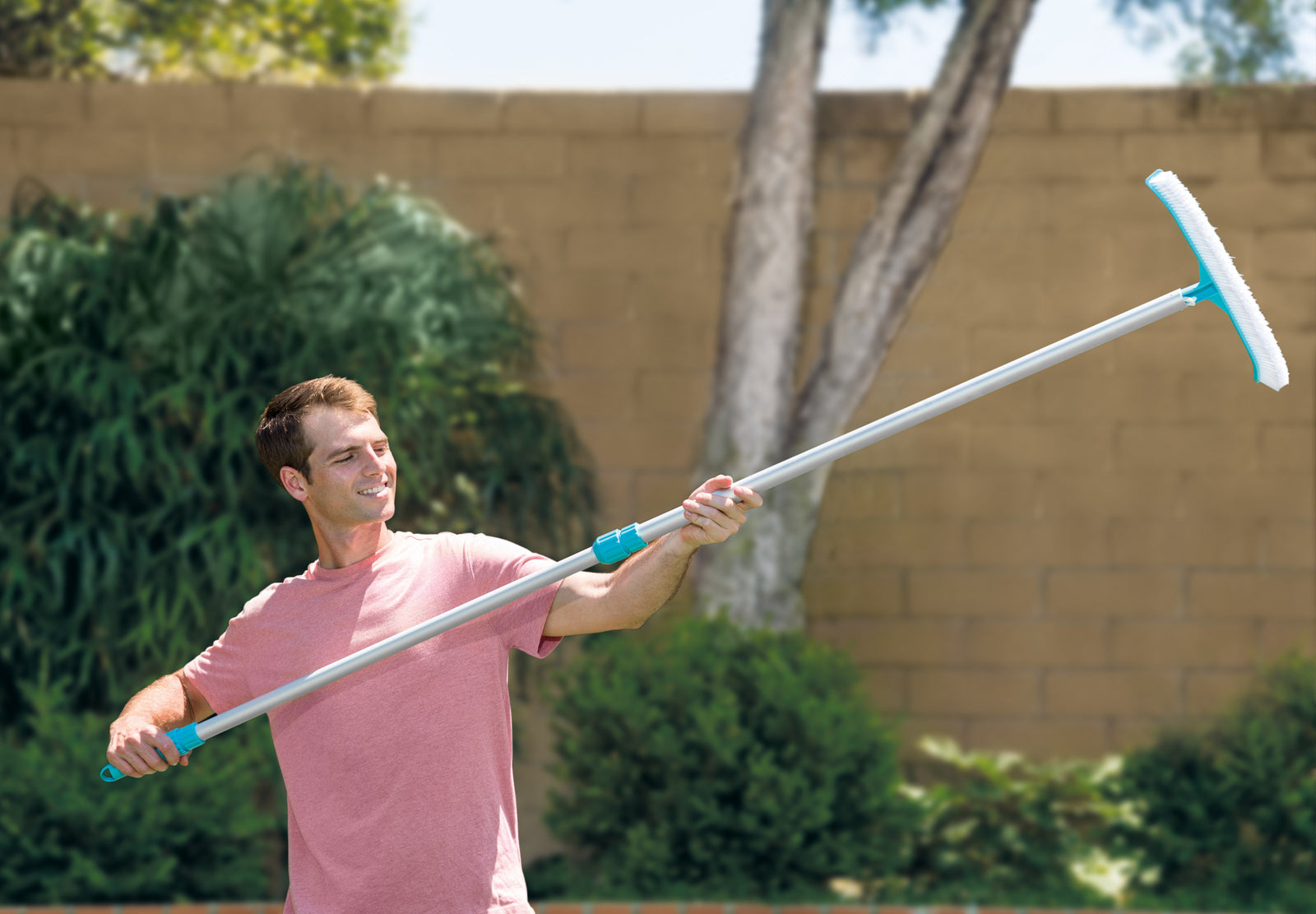 Pool Cleaning Curved Wall Brush 40cm - 29053