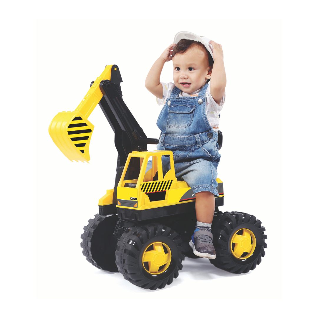 Kick A Long Construction Digger Push Scooter 3+ SHP712
