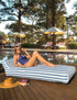 Paradisus Luxury Pool Lounge Blue Stripe RL-884B