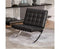Black Barcelona Chair - Classic Version - Replica
