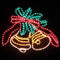 Samland Animated Flashing Bells Rope Motif Christmas Light Bell