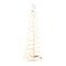 Samland 185cm LED Spiral Christmas Tree Rope Light Warm White Outdoor