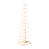 Samland Led 185cm Spiral Rope Light Christmas Tree Star Motif Warm White
