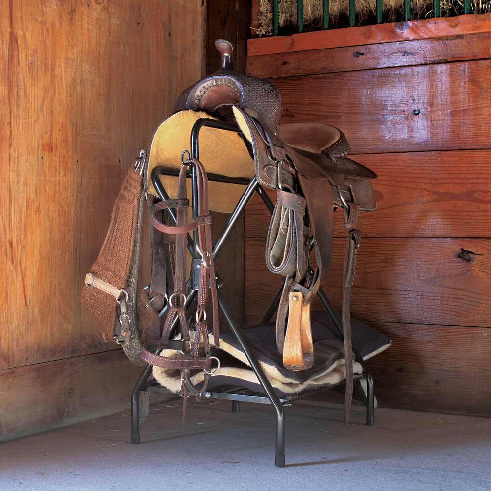 Samland Foldable Saddle Rack Steel Saddle Stand