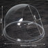 Samland Bubble Cover for 52cm Fairy Floss Machine Cotton Candy Machine