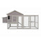 Samland Wooden Outdoor Chicken Coop with Nesting Box, Large Run & Waterproof Roof