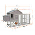 Samland Wooden Outdoor Chicken Coop with Nesting Box, Large Run & Waterproof Roof
