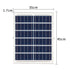 Samland Solar Power High Bay Led Light 100W SMD Super Bright Lamp