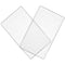 Samland 22x12cm BBQ Grill Mesh Fish Meat Rectangle Net Mat Barbecue Pad for Camping