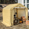 6x6FT Outdoor Storage Garage Shelter Portable Carport Steel Frame