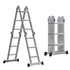 Samland 3.6M Multi-Purpose Aluminium Ladder  - 4 X 3 Rungs-LA303