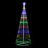 Samland Circling Led Light Christmas Tree With Star [Height: 163cm]