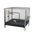 Samland Stackable Rabbit Cage with Feeder Water Bottle