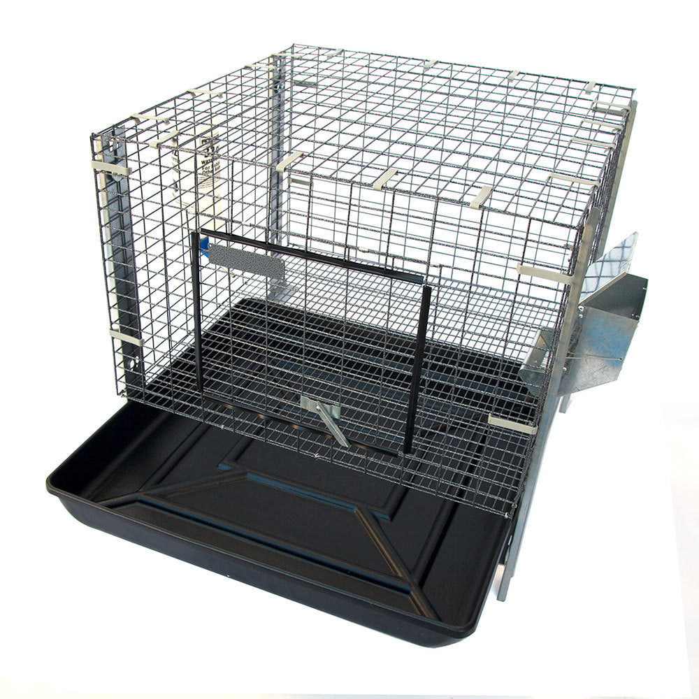Samland Stackable Rabbit Cage with Feeder Water Bottle