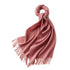 100% MERINO VIRGIN WOOL SCARF 970116 PINK