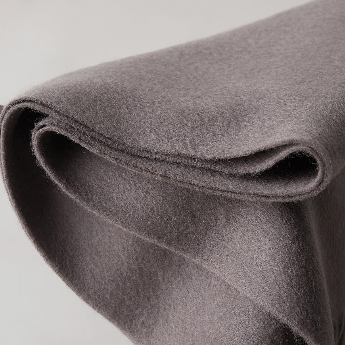100% MERINO VIRGIN WOOL SCARF 970116 GREY