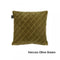 Vercors Cotton Olive Green Cushion