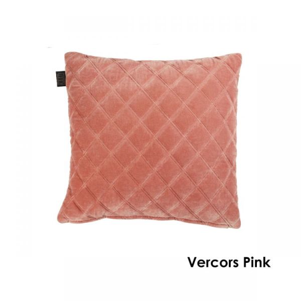 Vercors Cotton Pink Cushion