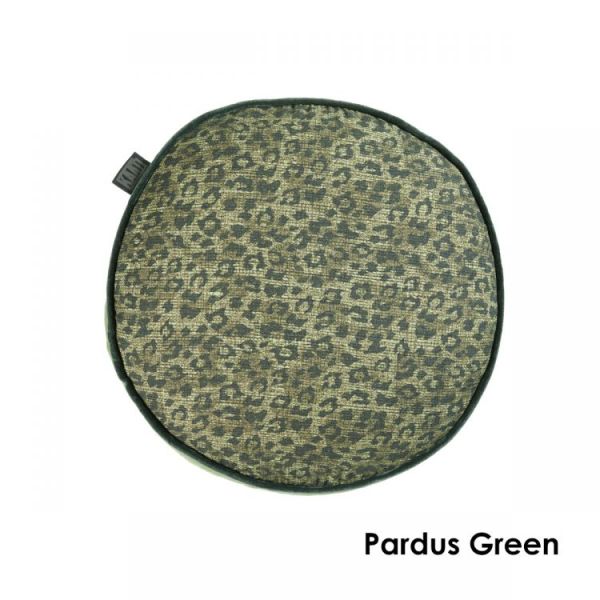 Pardus Round Cotton Green Cushion