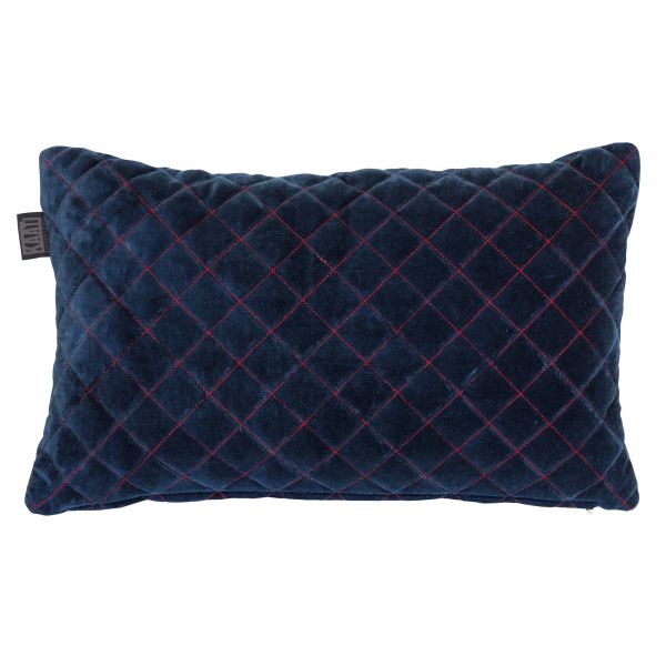 Equire Filled Cotton Blue Cushion
