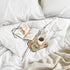 Organic Cotton Basic White Quilt Cover Sets   King