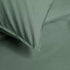 Organic Cotton Basic Green Quilt Cover Sets   King