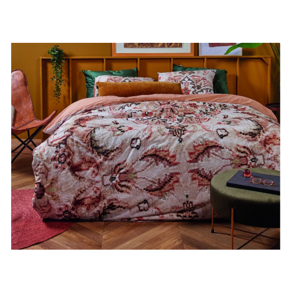 Persian Rug At Home Cotton Natural Quilt Cover Sets   King