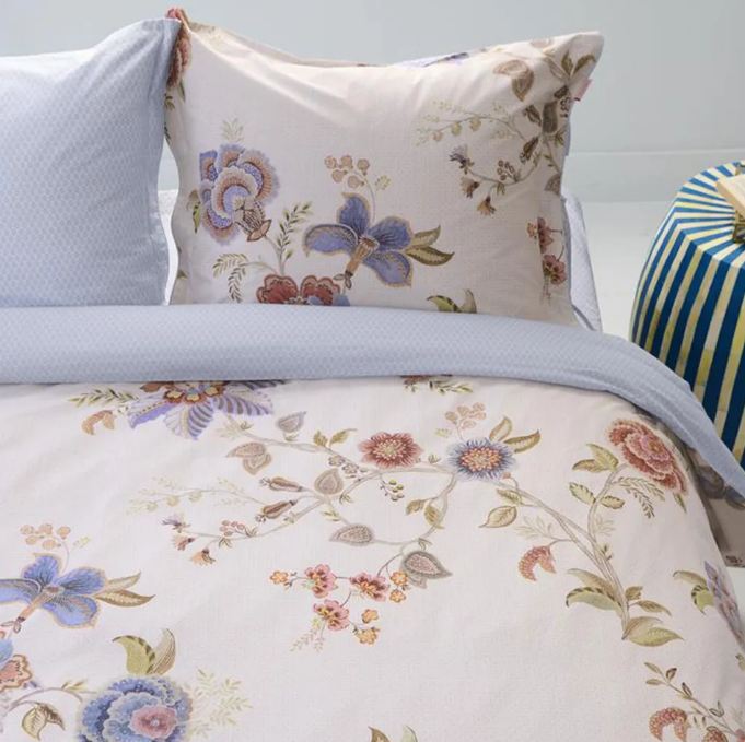 Cece Fiore White Quilt Cover Set By Pip Studio