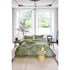 Toscana Cotton Green Quilt Cover Set By