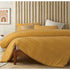 Sans Sovci Cotton Ochre Quilt Cover Set by Accessorize Queen