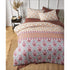 Pippa Printed Microfibre Quilt Cover Set   Queen