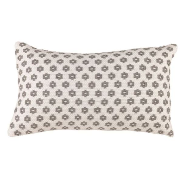 Norah Grey Filled Cushion