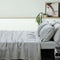 Dove Grey Linen Sheet Sets   Single
