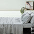 Dove Grey Linen Sheet Sets   Single