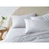 1900Tc Cotton Rich White Sheet Set   Queen