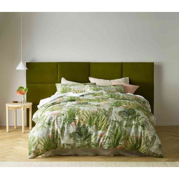 Flamingo Printed Quilt Cover Set by Accessorize Queen