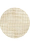 Bubble Natural Round Washable Rug  -100X100CM - ROUND
