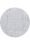 Bubble Silver Round Washable Rug  -100X100CM - ROUND