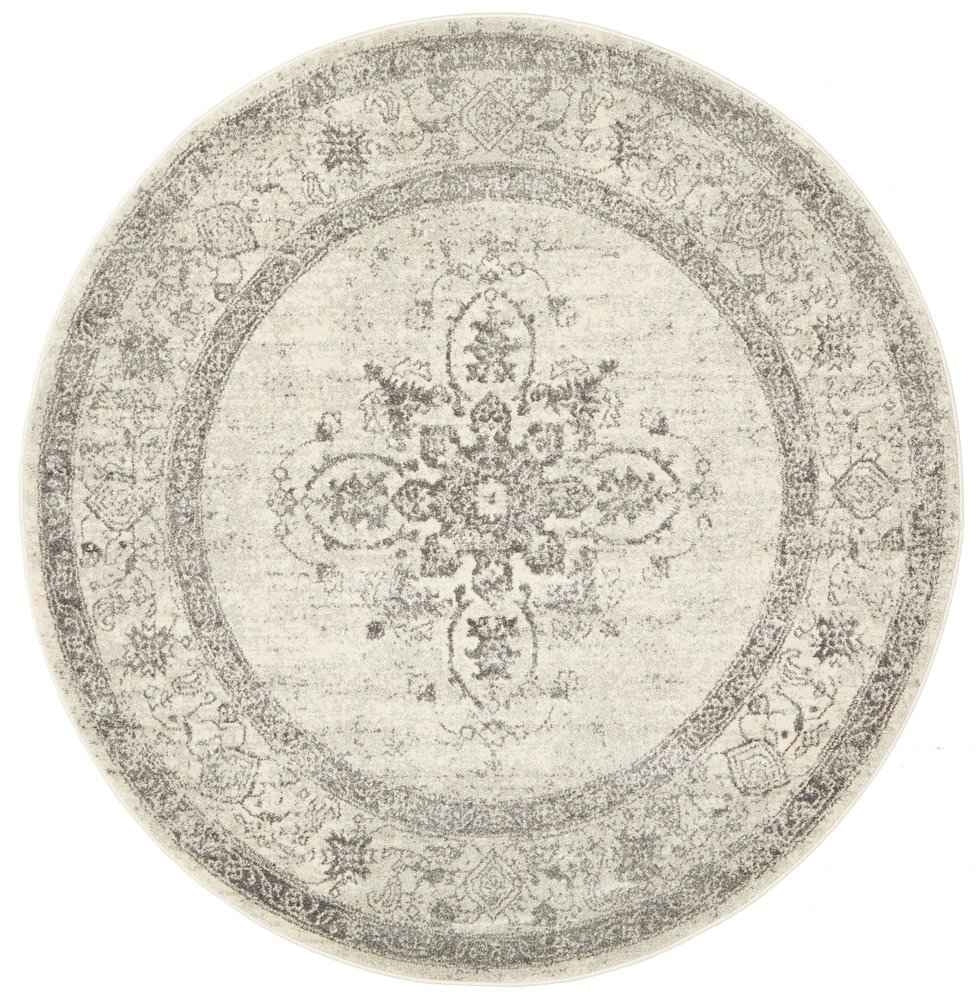 Century 977 Silver Round   - 150X150CM - ROUND